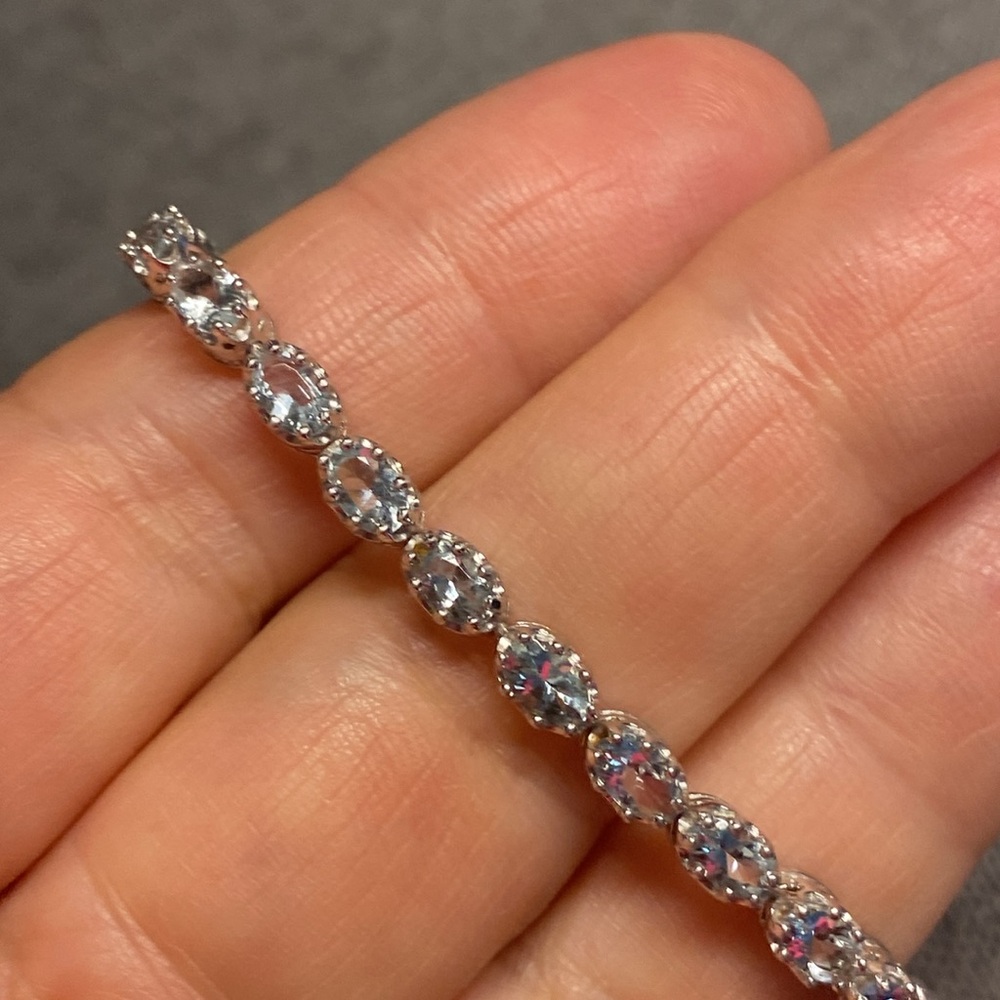 Sterling Silver Tennis Bracelet